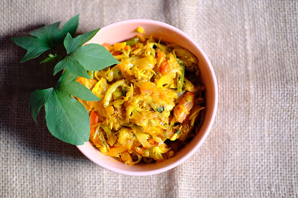 Kachki machher jhal chorchori - Traditional India dish
