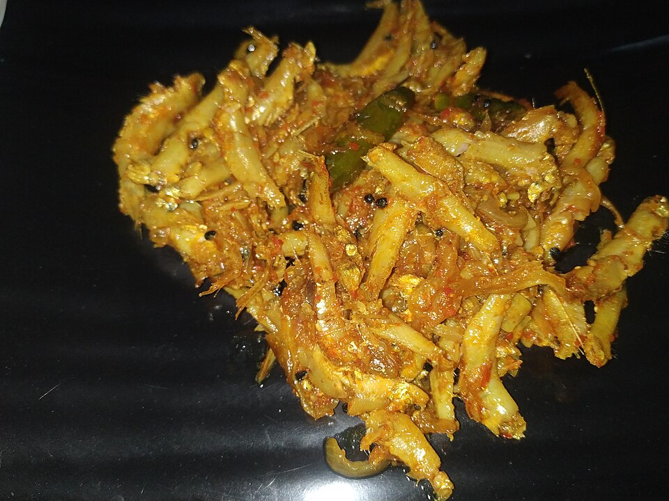 Kachki machher jhal - Traditional India dish
