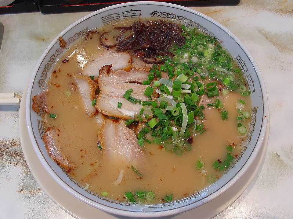 Kagoshima ramen - Traditional Japan dish