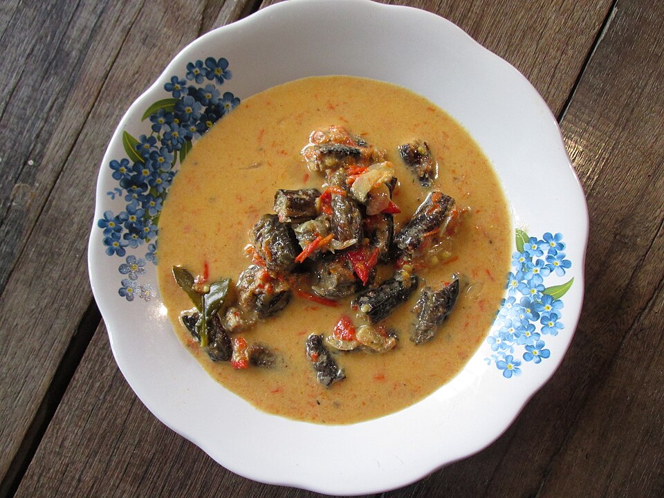 Karabu Baluik - Traditional Indonesia dish