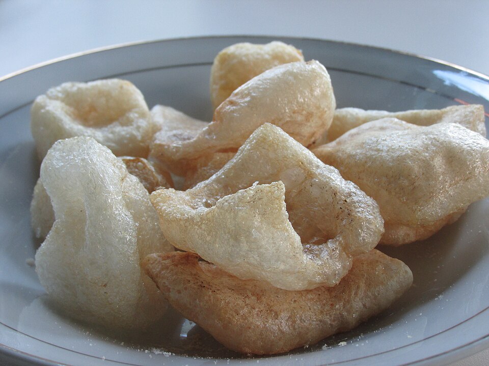 Karupuak jangek - Traditional Indonesia dish