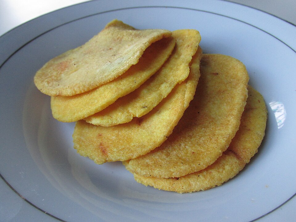 Karupuak lento - Traditional Indonesia dish