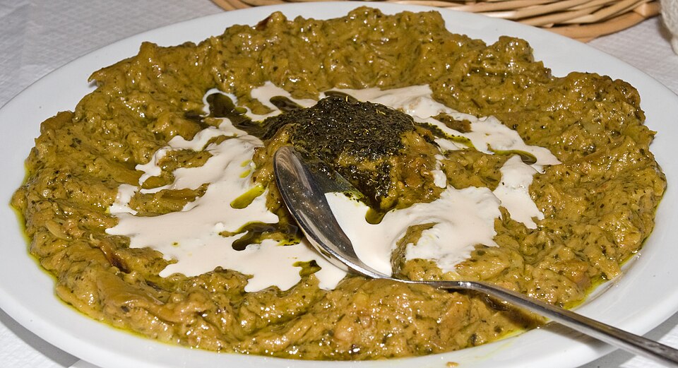 Kashk e badamjan - Traditional Iran dish