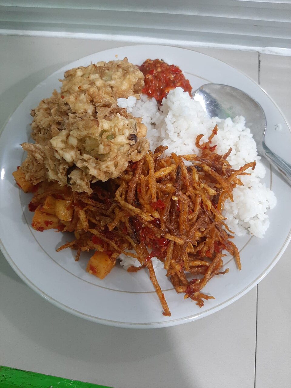Kentang mustofa - Traditional Indonesia dish