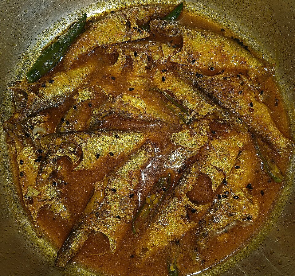 Khaira machher jhol - Traditional India dish