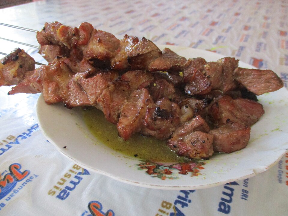 klatak satay - Traditional Indonesia dish