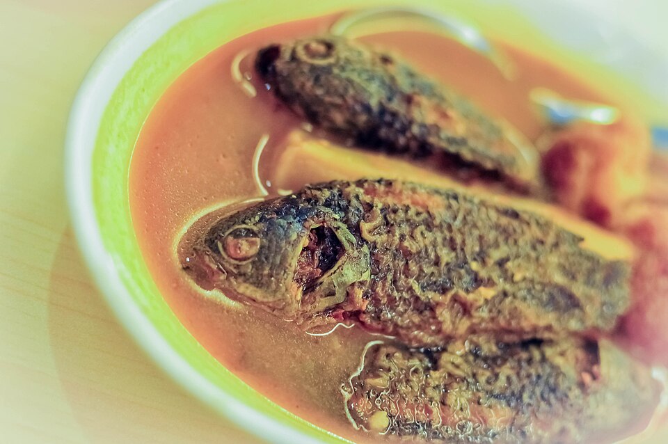 Koi machher jhol - Traditional India dish