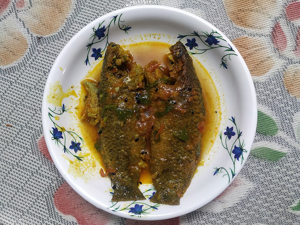 Koi machher tel jhal - Traditional India dish