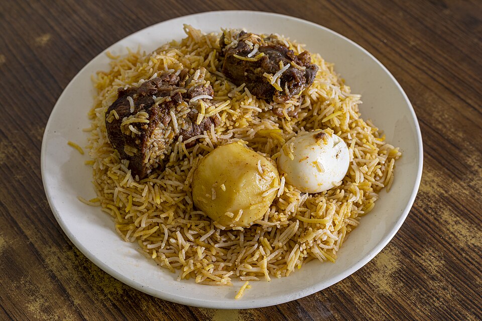 Kolkata mutton biryani