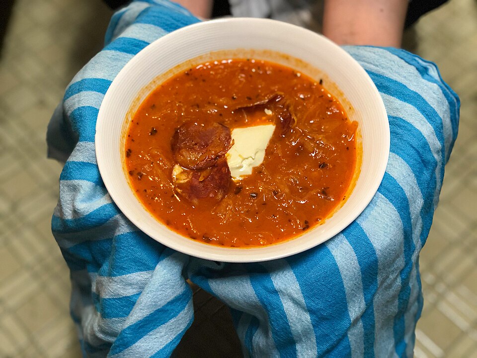 Korhelyleves - Traditional Hungary dish