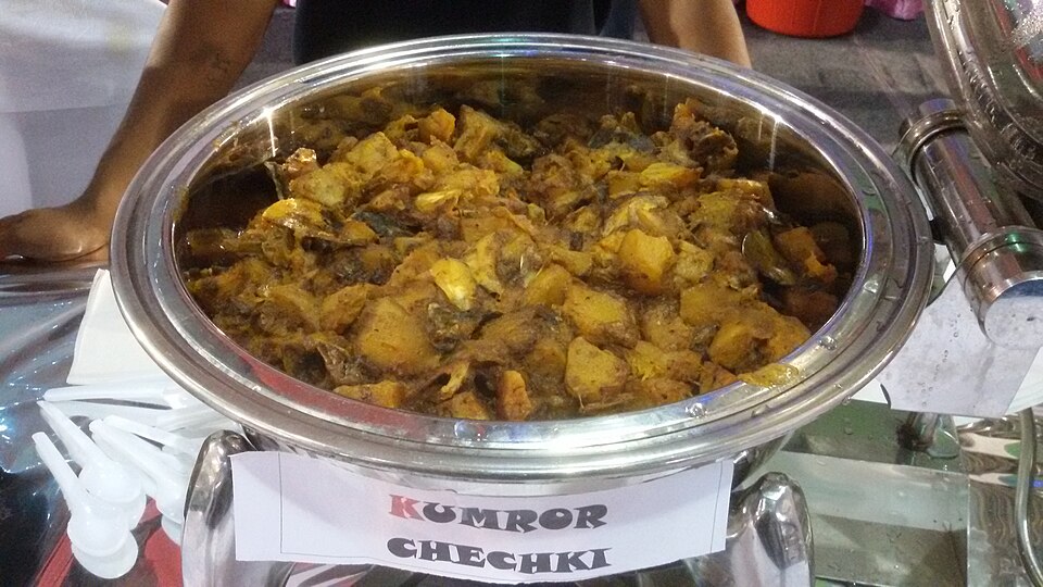 Kumro Chhenchki - Traditional India dish