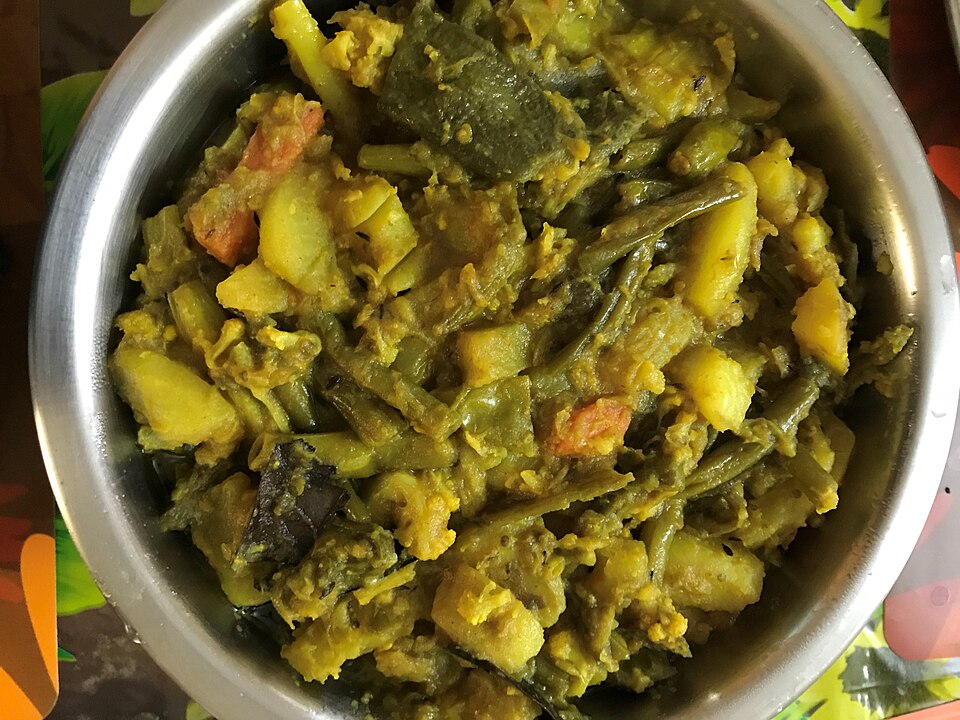 labra tarkari - Traditional India dish