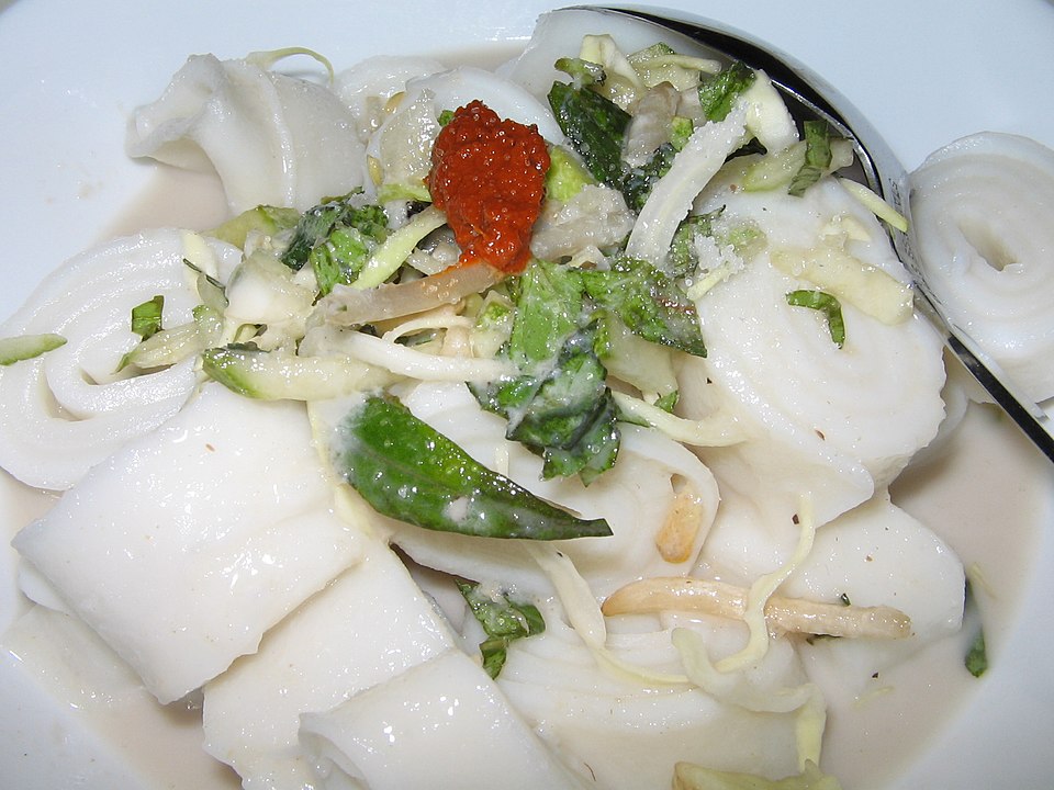 Laksam - Traditional Malaysia dish