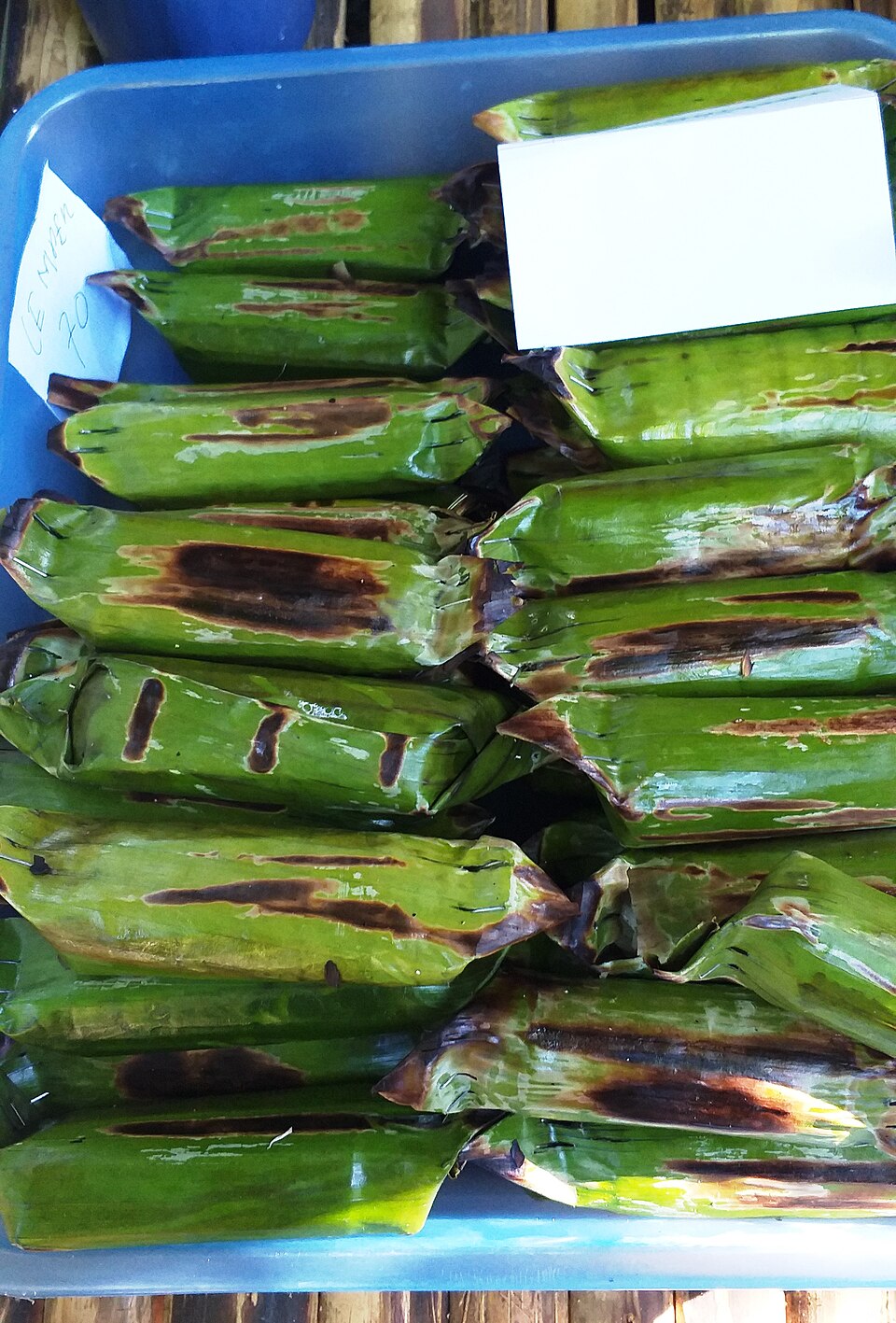 lalampa - Traditional Indonesia dish