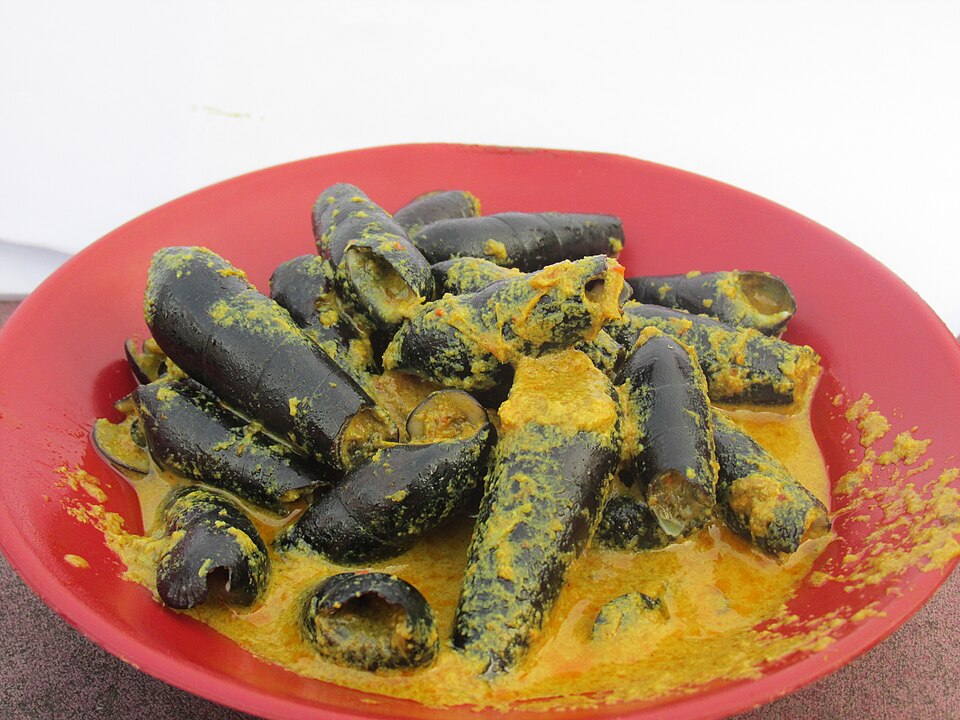 Langkitang cucuik - Traditional Indonesia dish