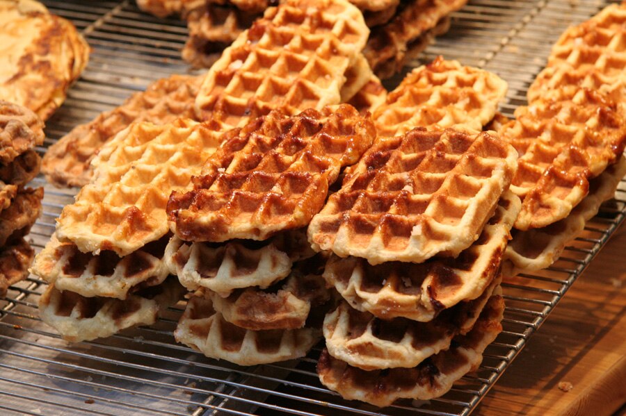 Liege waffle - Traditional Belgium dish