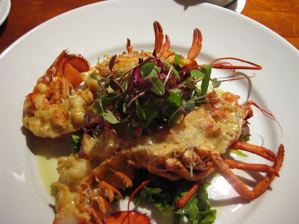Lobster Thermidor - Traditional France dish