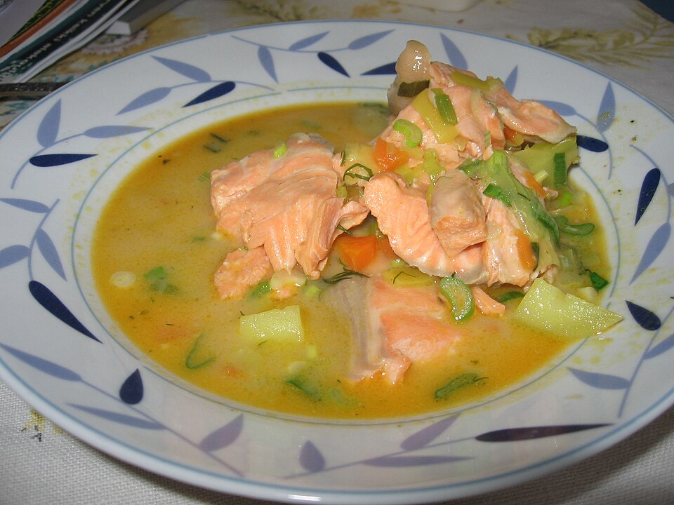 Lohikeitto - Traditional Finland dish