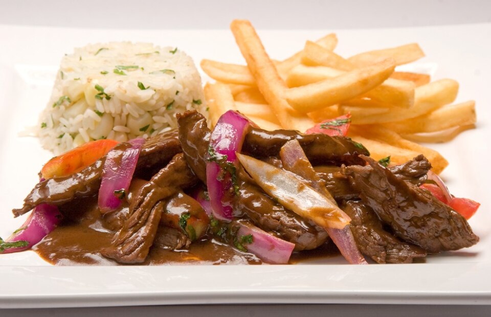 Lomo saltado - Traditional Peru dish