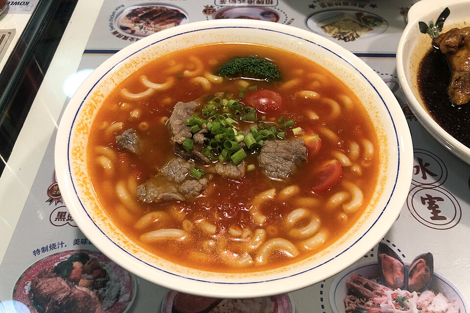 macaroni soup - Traditional Italy dish