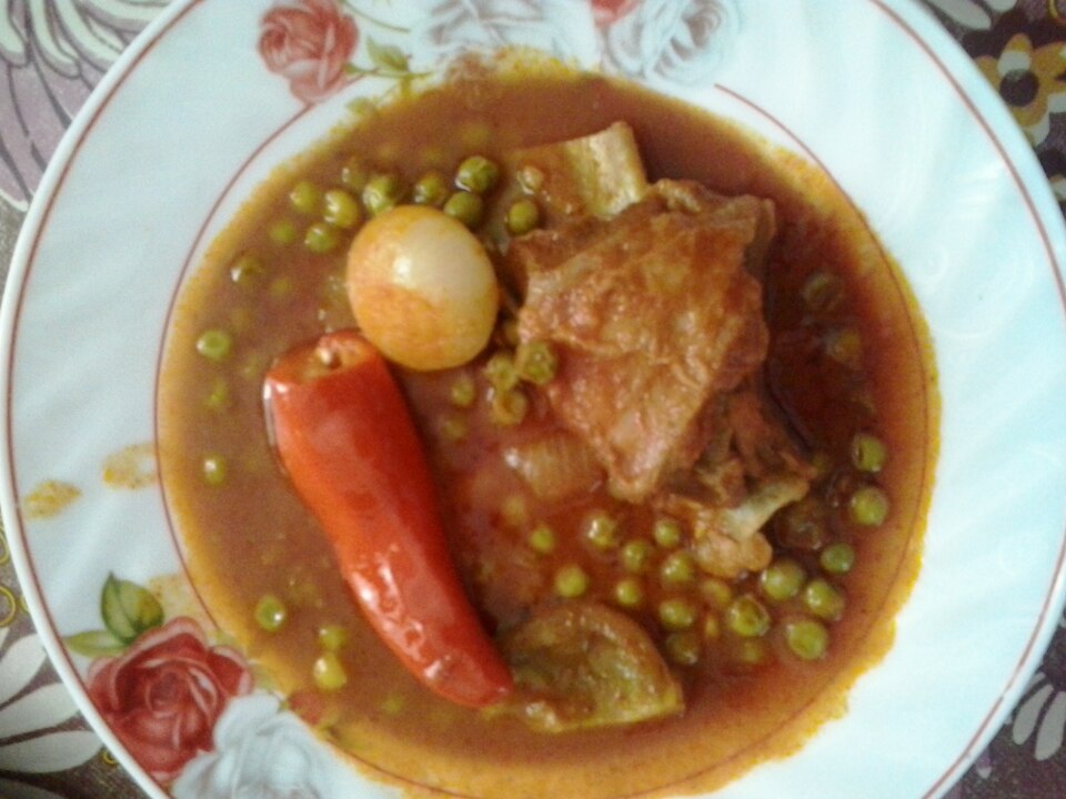 Market jelbana - Traditional Tunisia dish