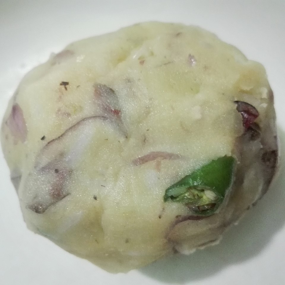 Mashed potato - Traditional Bangladesh dish