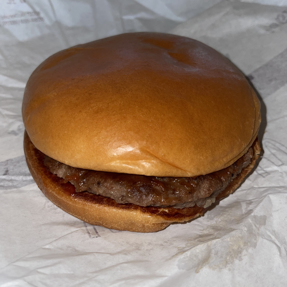 McDonald's Hamburger - Traditional United States of America dish