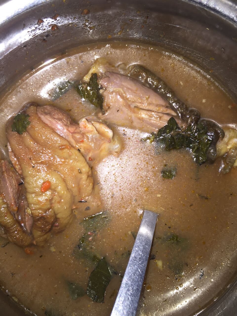 Meat peppersoup - Traditional Nigeria dish