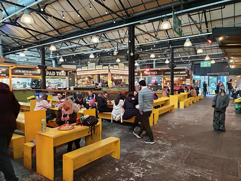 Mercato Metropolitano in Elephant and Castle - Traditional United Kingdom dish