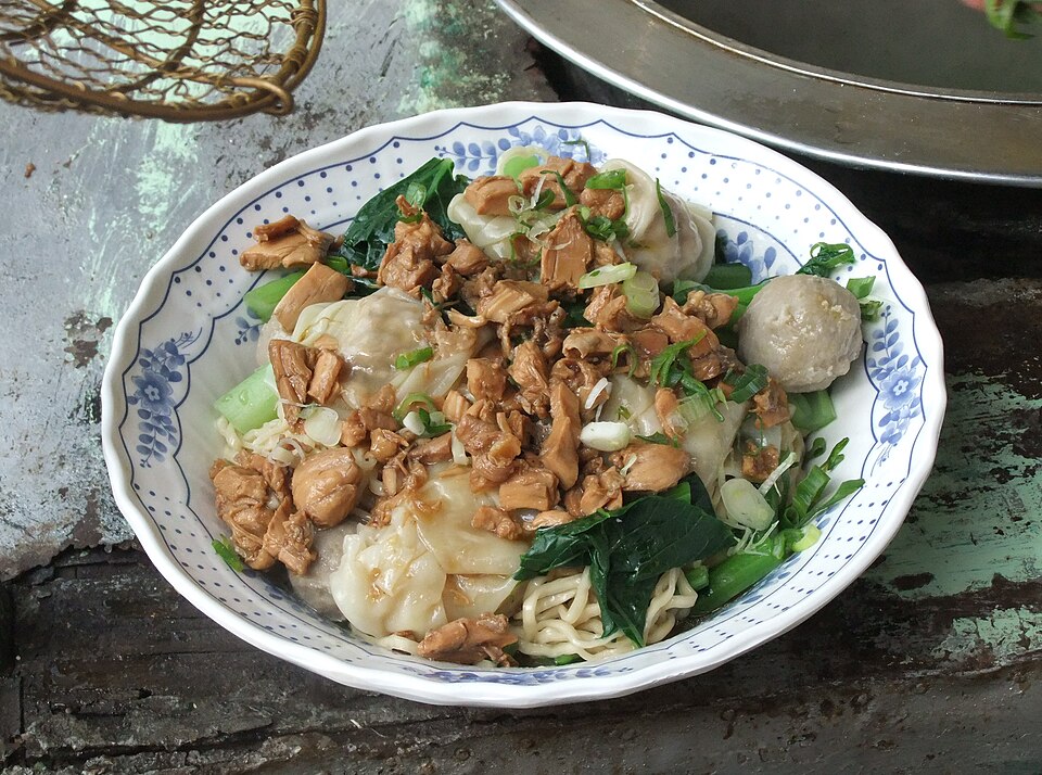 Mi bangka - Traditional Indonesia dish