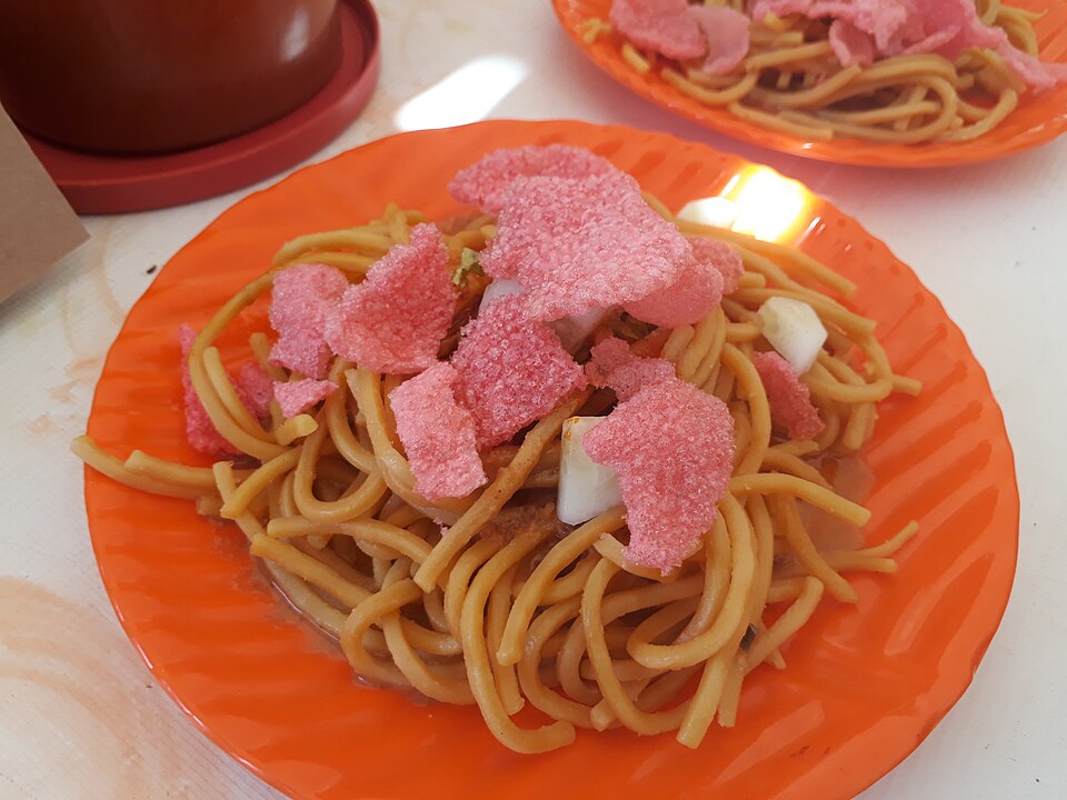 Mi caluek - Traditional Indonesia dish