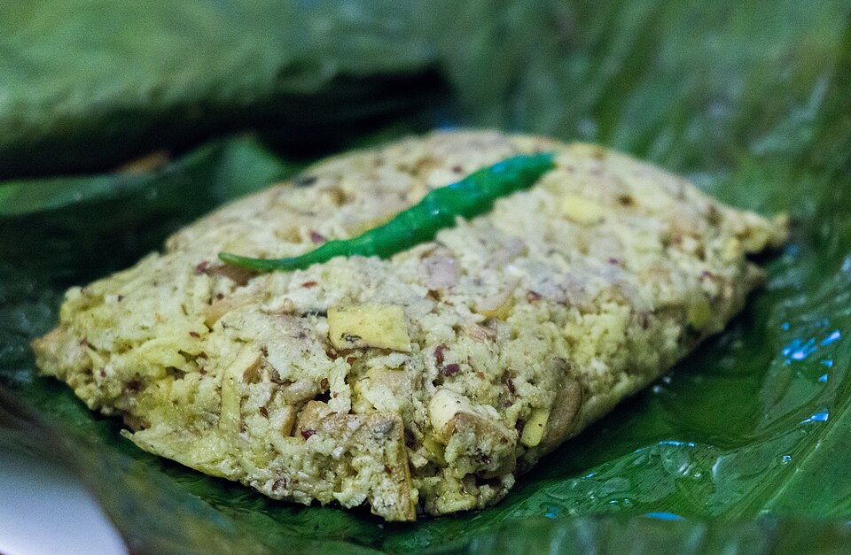 Mochar Paturi - Traditional India dish