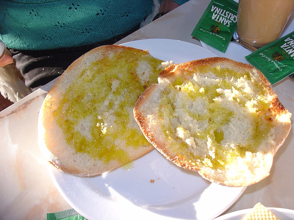 Mollete of Antequera - Traditional Spain dish
