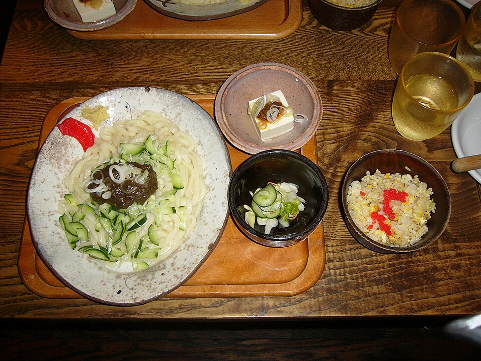 Morioka jajamen - Traditional Japan dish