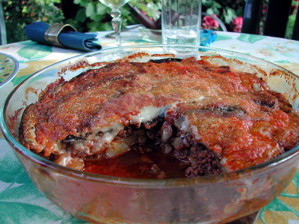 moussaka - Traditional Greece dish