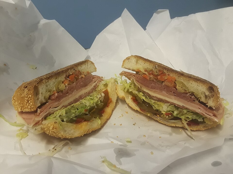 muffuletta - Traditional United States of America dish