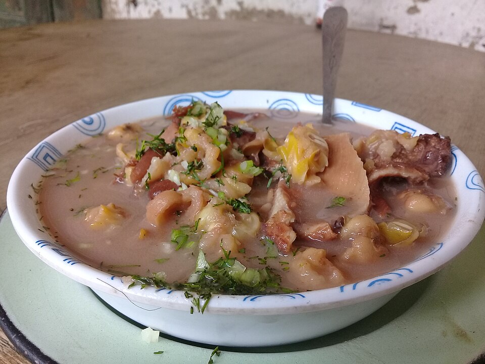 mute - Traditional Colombia dish