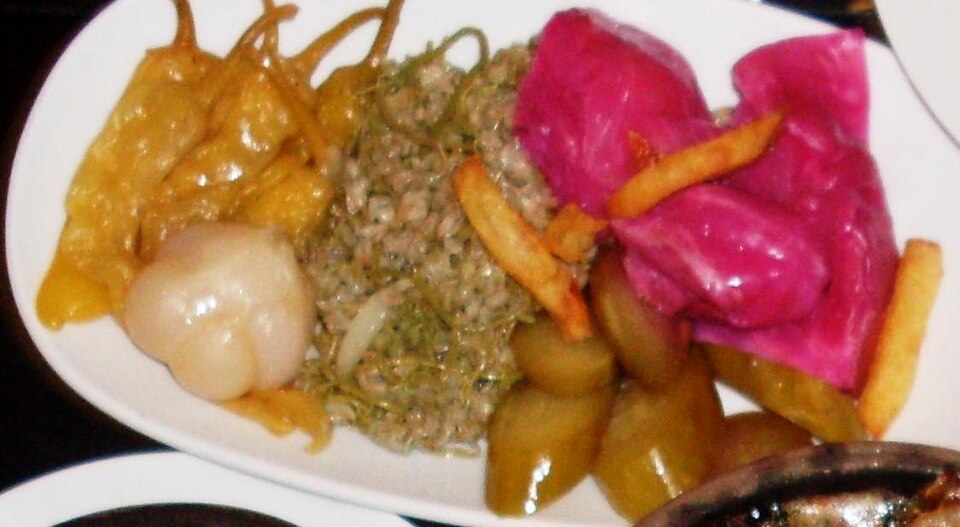 mzhaveuli - Traditional Georgia dish