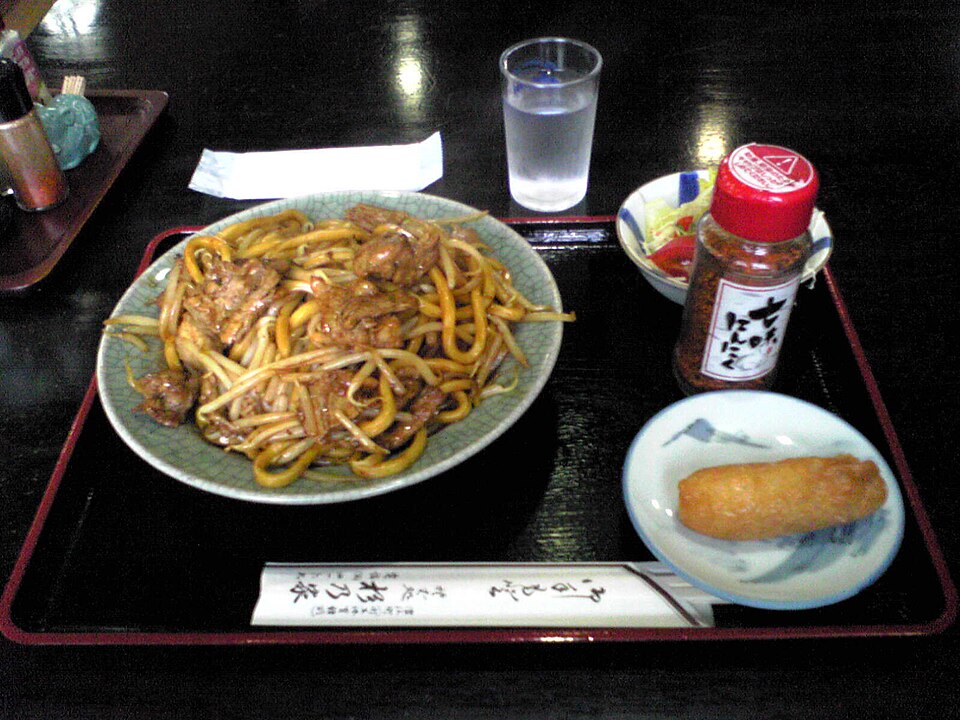 Namie yakisoba - Traditional Japan dish