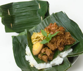 nasi bogana - Traditional Indonesia dish