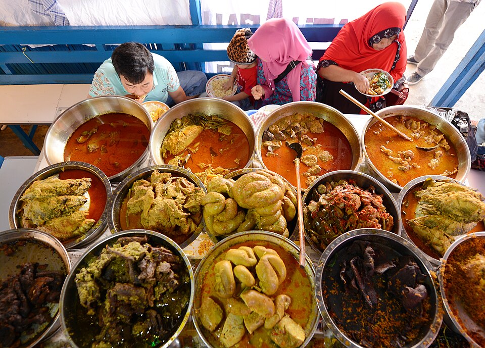 Nasi Kapau - Traditional Indonesia dish