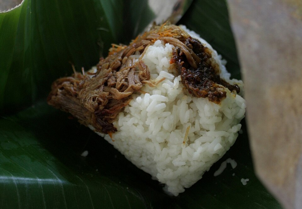 Nasi krawu - Traditional Indonesia dish