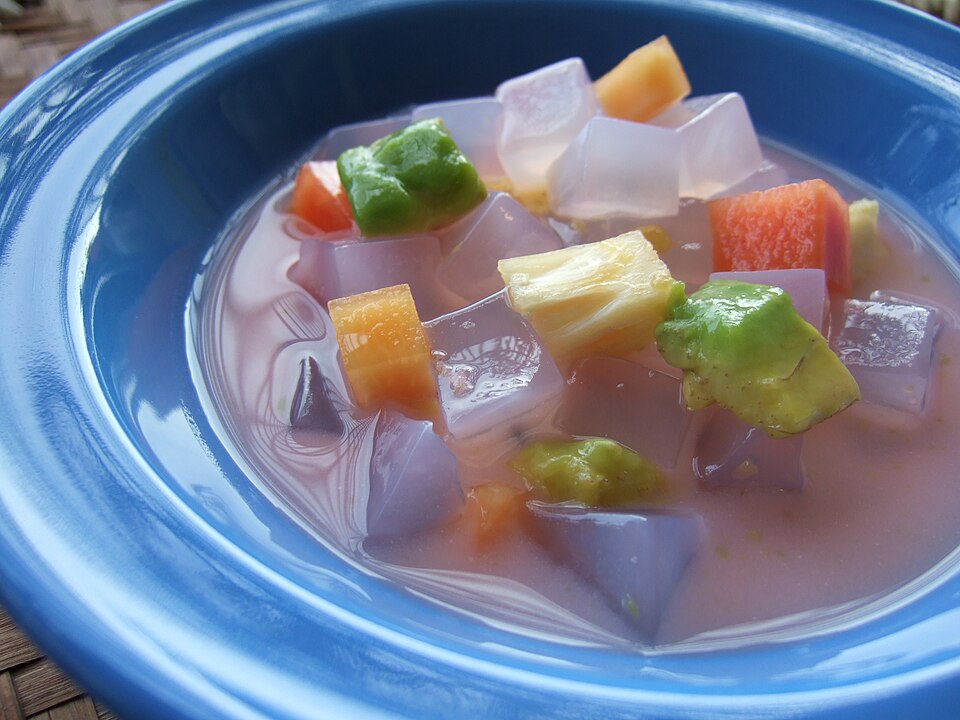 nata de coco - Traditional Philippines dish