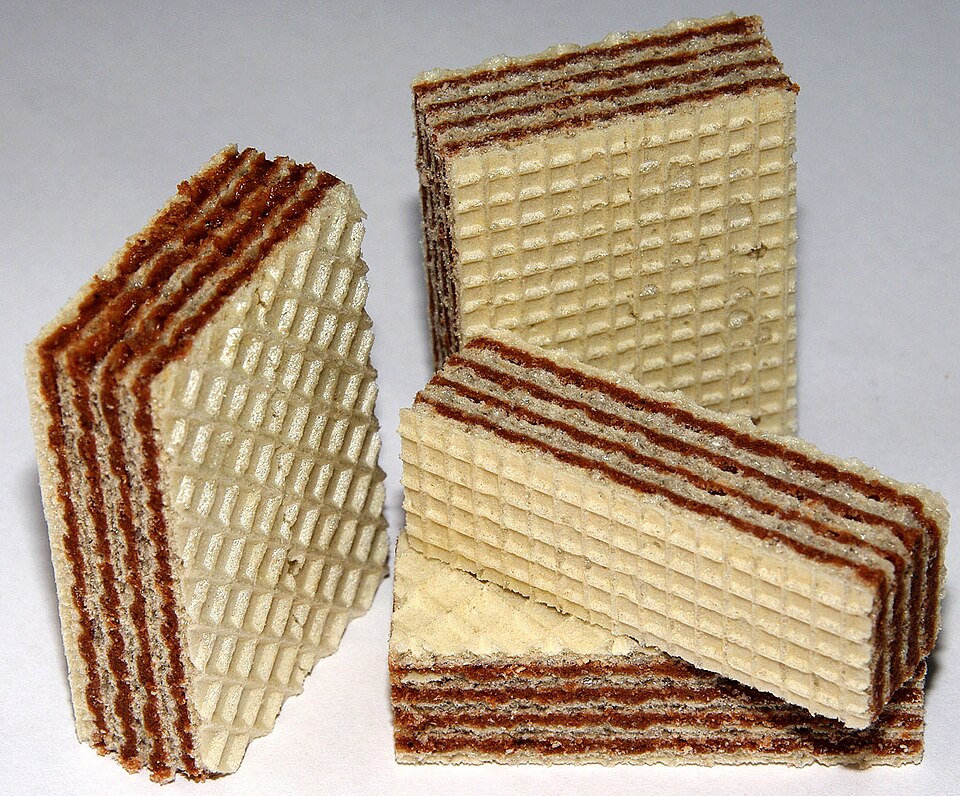 Neapolitan wafer - Traditional Austria dish