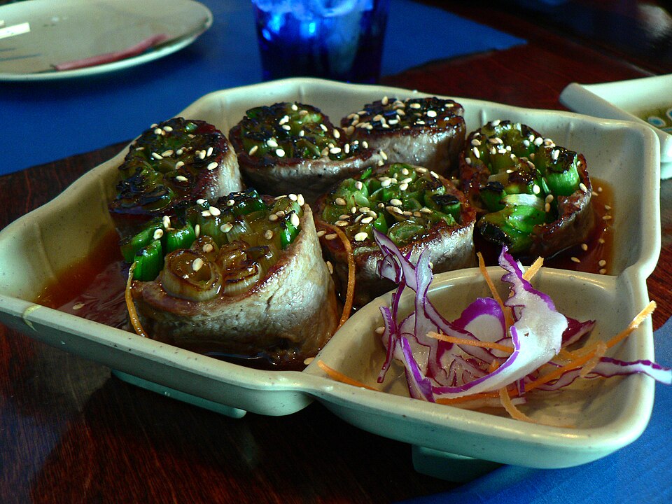 Negimaki - Traditional Japan dish