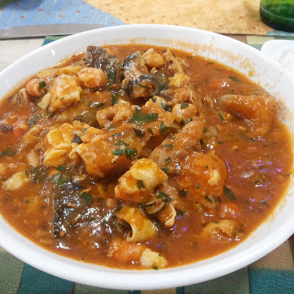 Nigeria fisherman soup