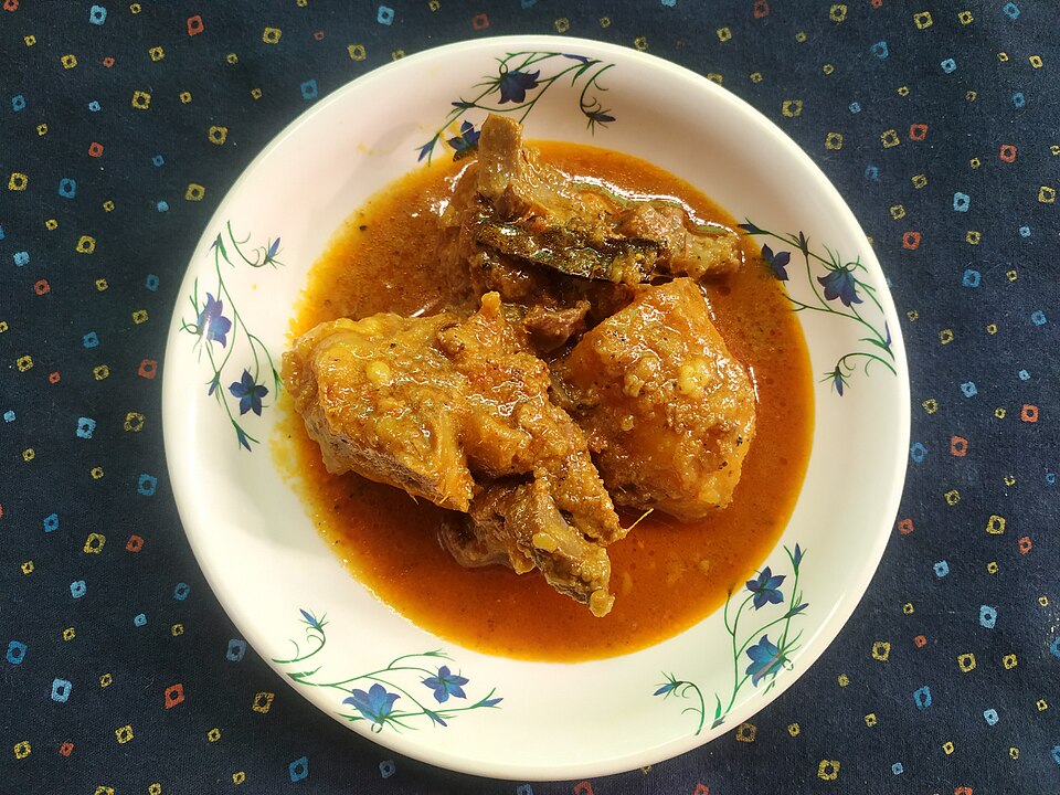 Niramish khansir mangso - Traditional India dish