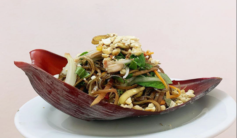 Nộm hoa chuối - Traditional Vietnam dish