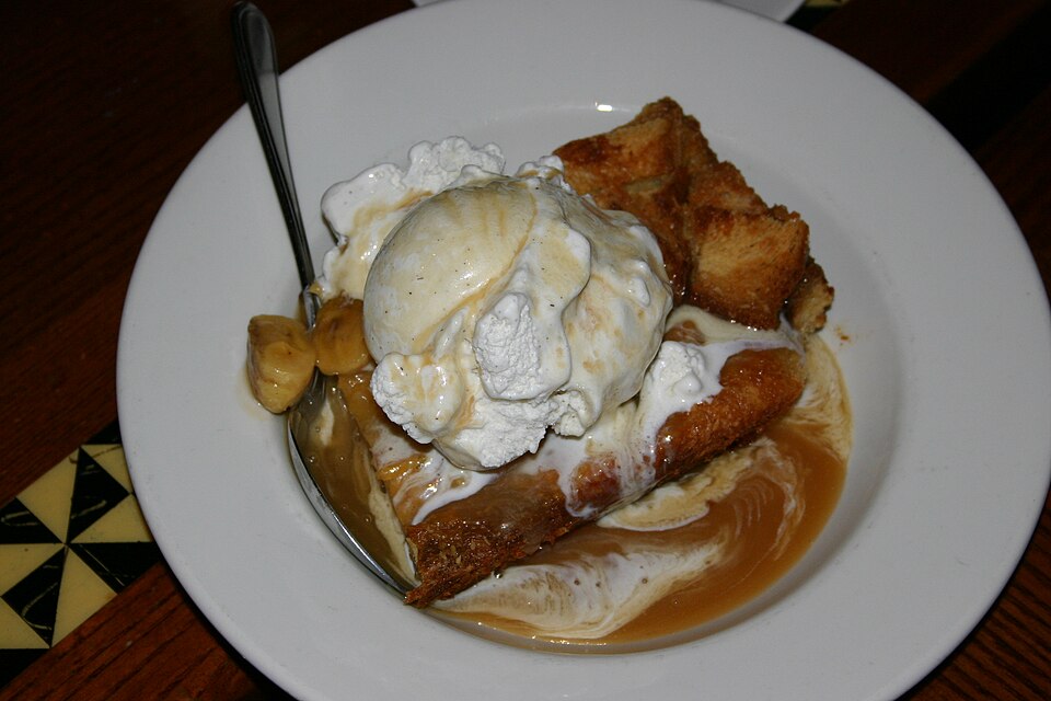 'Ohana Bread Pudding - Traditional United States of America dish