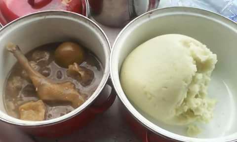Okoho soup - Traditional Nigeria dish